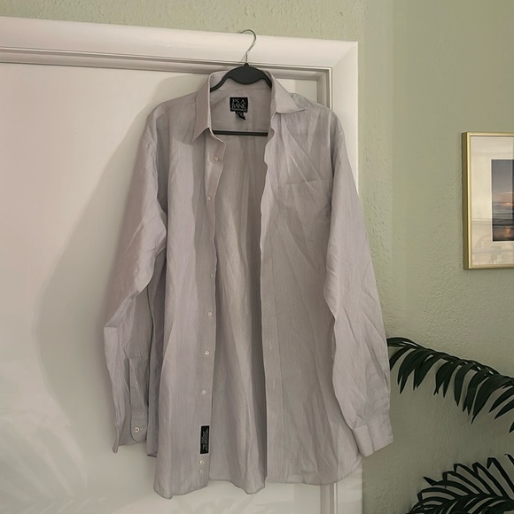 Traveler Collection Traditional Fit Button-Down Collar Dress Shirt - Picture 1 of 6